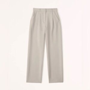 Abercrombie & Fitch Tailored Relaxed Straight Pant Size 27 LONG